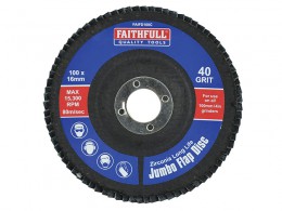 Faithfull Flap Disc  100mm Coarse £4.39